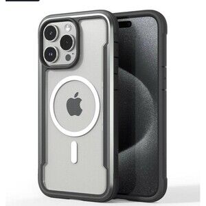 NEW Raptic Shield Iphone 15 Pro Max Case  Clear Shockproof Magsafe Compatible